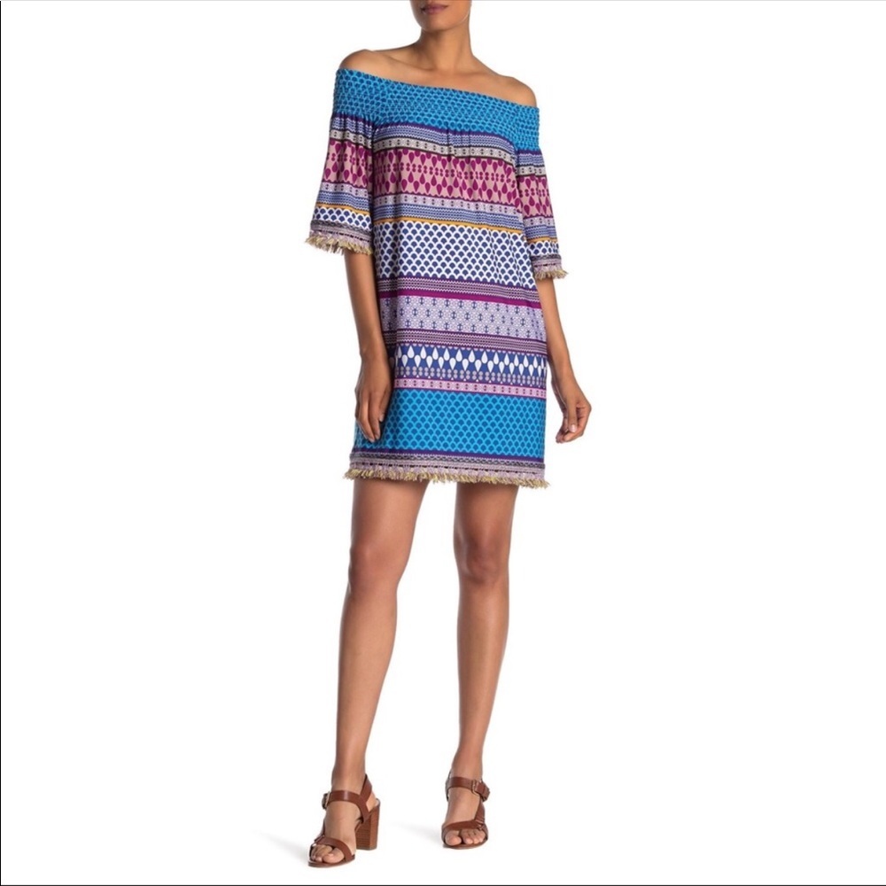 Trina Turk Off The Shoulder Emilia‎ Dress